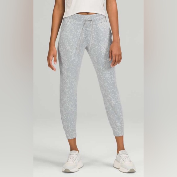 NWOT Lululemon Ready to Rulu Jogger 7/8 Speckle Sprit Jacquard Rhino Grey Silver - Picture 2 of 7